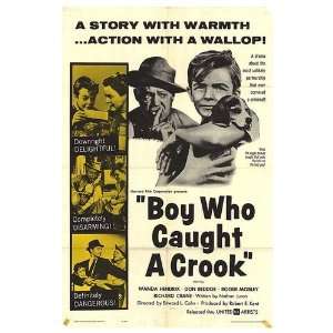 Boy Who Caught A Crook Original Movie Poster, 27 x 41 (1961)  