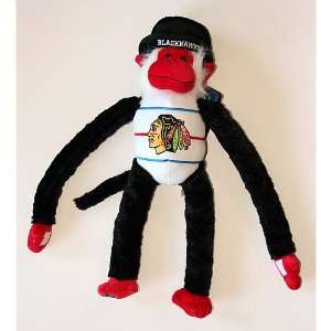  Chicago Blackhawks Puck Plush Monkey