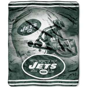 New York Jets Plush Fleece Throw Blanket
