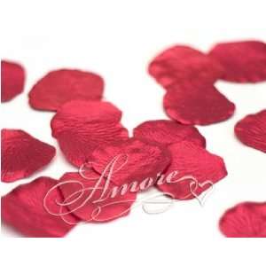  4000 Silk Rose Petals Crimson Red 