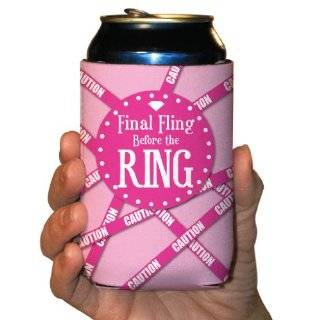 Bachelorette Drink Koozies  Final Fling   For Party of 6