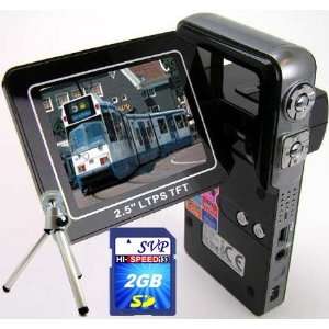   Flip LCD (2GB High Speed SD Card & Tripod Included)