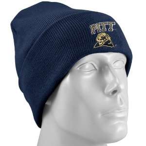  Twins 47 Pittsburgh Panthers Youth Navy Blue Cuffed Knit 