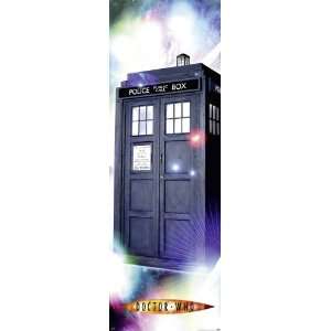  Doctor Who   TV Show Door Poster (The Classic Tardis 