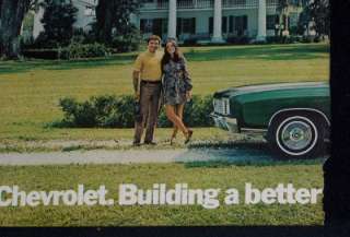Vintage 1972 AD ~ 1972 MONTE CARLO GREEN 2 PAGE AD CHEVRLOET  