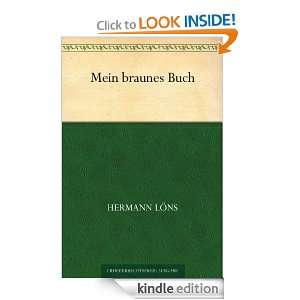 Mein braunes Buch (German Edition) Hermann Löns  Kindle 