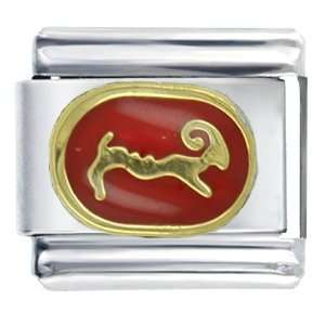  Aries Red Zodiac Italian Charms Pugster Jewelry