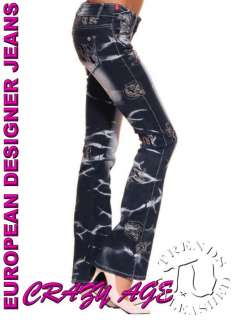New Womens Sexy Boot Cut Stretch Denim Jeans SIZE 12  