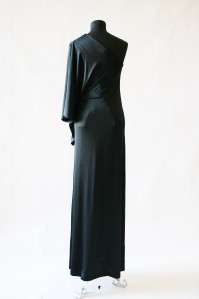 NEW AUTH Halston Heritage Knotted Waist Gown Dress XS  