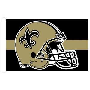  NFL New Orleans Saints 3 by 5 foot Flag