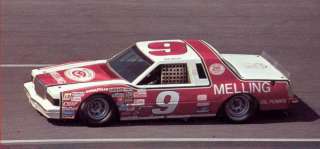 NASCAR DECAL # 9 MELLING 1982 LATE SEASON FORD THUNDERBIRD BILL 