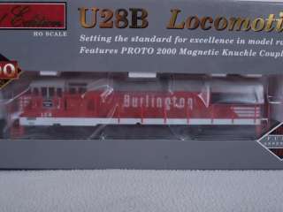 Proto 2000 31076 HO U28B Locomotive Burlington CB&Q #114  