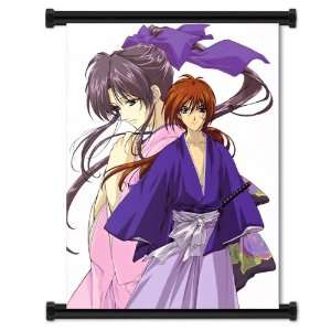  Rurouni Kenshin Anime Fabric Wall Scroll Poster (16x21 