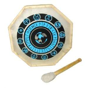  Casapercussion Octagon Drum (Zodiac design) Musical Instruments