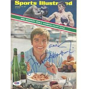   Label PSA/DNA #K67422   Autographed Boxing Magazines Sports