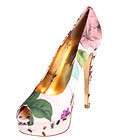   print peep toe stiletto platform size 9 5 $ 123 00 