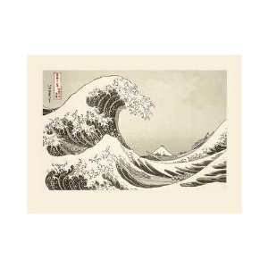  Great Wave Off Kanagawa Poster Print