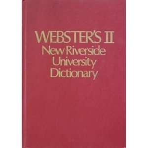  Websters II Dictionary Reclaimed Vintage Cloth bound 