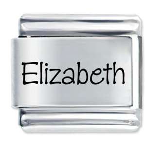Name Elizabeth Italian Charms