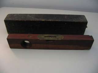 Stanley Rule & Level 104 Pat Feb 1890 w Original Case Antique Tool 