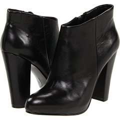 Nine West Womens Delly Black Leather Ankle Boot  