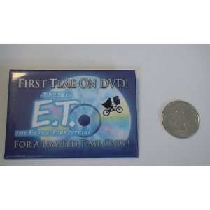   the Extra Terrestrial Promotional Movie Button 