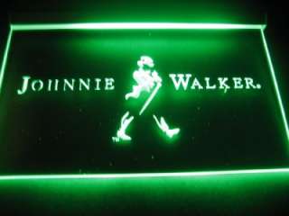 Johnnie Walker Logo Beer Bar Pub Store Light Sign Neon W201 NEW  