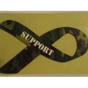  Ribbon Magnet   Camouflage Ribbon   Support Everything 