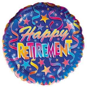  18 Metallic HAPPY RETIREMENT Balloon Toys & Games