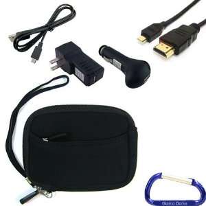   Bundle with Carabiner Key Chain for the Sony Bloggie Sport HD Camera