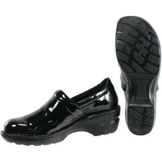 by Born Peggy Black Patent Clog for Women  
