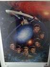 Star Trek First Family Lithograph signed by W. Shatner, J. Doohan and 