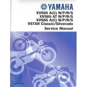   Yamaha XVS650 V Star Silverado Classic Factory Service Manual Yamaha