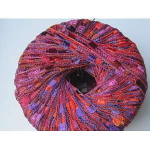  Knitting Fever Dazzle #112 Purples Fuchsia Arts, Crafts 