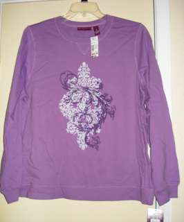 Gloria Vanderbilt Shirt Top Blouse Plus Sz 1X, 2X  
