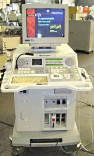 R84708 GE Vingmed System Five Echocardiography Ultrasound Machine 