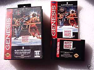 SEGA Genesis Game; BEST OF THE BEST Championship Karate  