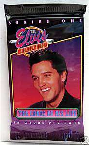 Elvis Presley 1992 Series #1 Unopened Pack 12 Cards #1  