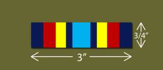 Navy Sea Service Deployment Ribbon Vinyl Decal Sticker  