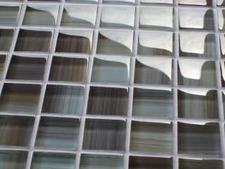 Brown Beige Glass Mosaic Tile   Backsplash   DE016  
