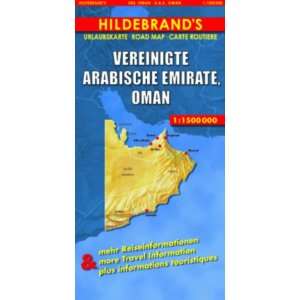   Map United Arab Emirates/Oman (Hildebrands Asia Maps) (9783889892867