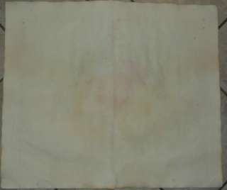 BRADENBERG GERMANY & POLAND 1720 HOMANN ANTIQUE COPPER ENGRAVED CHART 