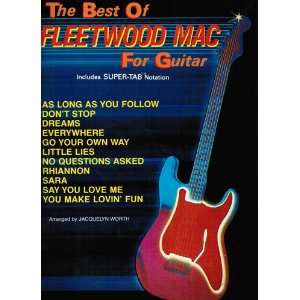  The Best of Fleetwood Mac for Guitar Jacquelyn Worth 