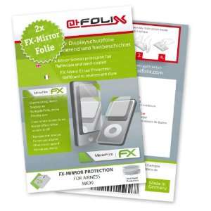  2 x atFoliX FX Mirror Stylish screen protector for Airness 