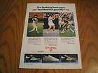   Tennis Shoes Ad Sports Reggie Jackson Navratilova Terry Bradshaw