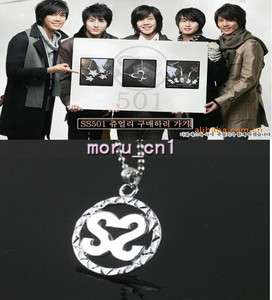 Korean Band SS501 Double S Logo Necklace  