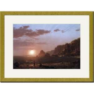   /Matted Print 17x23, Large Manan Island, Bay of Fundy