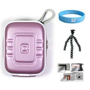 Slim Sized Digital Camera Purple Case for 3rd Generation Flip UltraHD 
