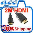 Mini C HDMI to HDMI AV Cable for Canon HTC 100 5D 500D