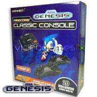 SEGA GENESIS FIRECORE SYSTEM CONSOLE 2 CONTROLLERS PADS + 20 CLASSIC 
